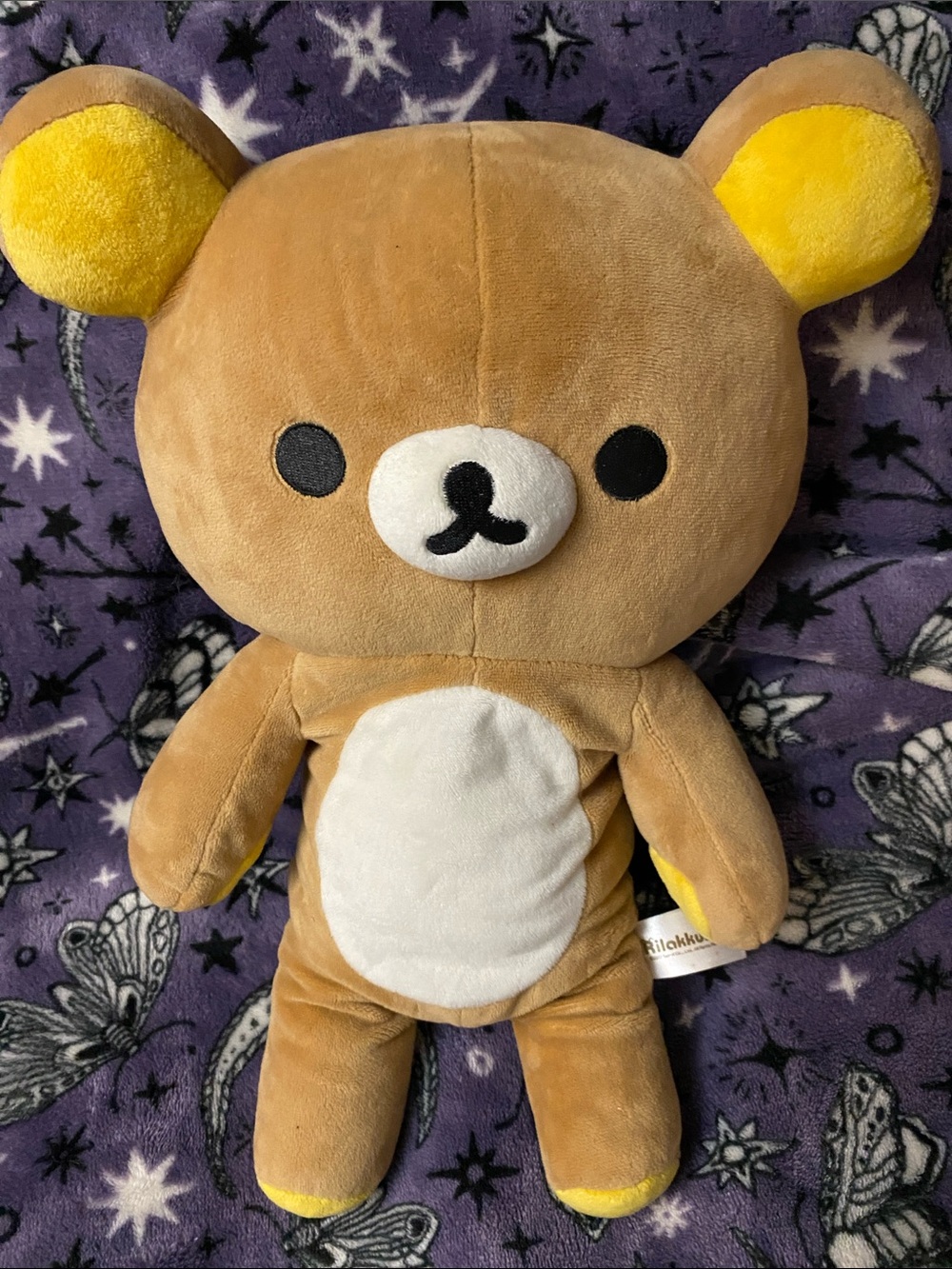 Rilakkuma Brown and Cream Soft Stuffed Storage Bear